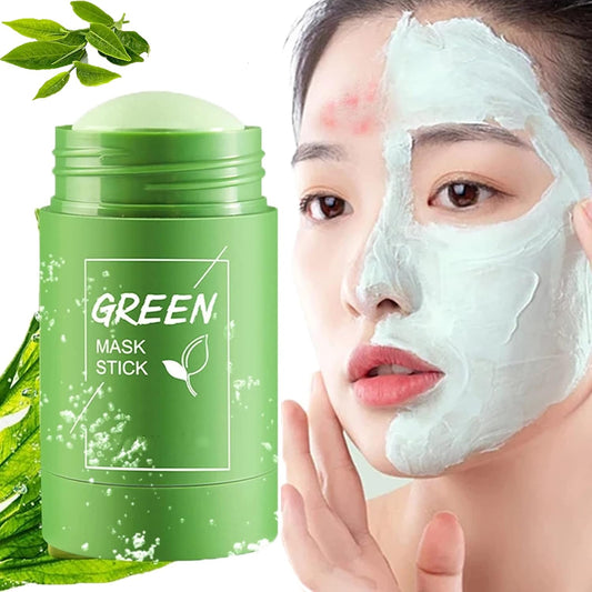 🌿 Crystal Skin™ | Mascarilla Facial de Té Verde